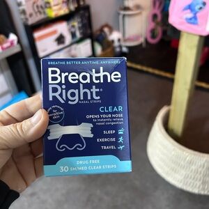 Breathe Right Clear Nasal Strips